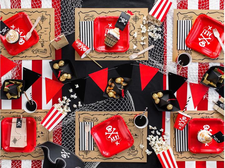 Image du produit Partydeco Chapeau de pirate et cache-oeil