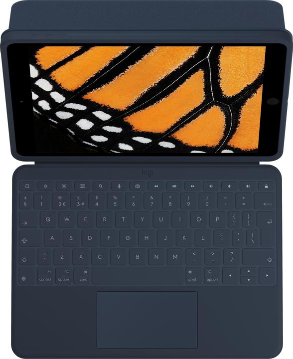 Logitech Rugged Combo 3 Touch (DE, iPad 2019 (7. Gen), iPad 2020 (8. Gen), iPad 2021 (9. Gen))