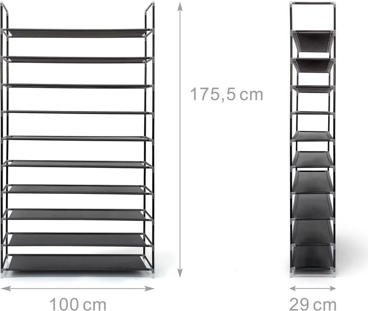 Actual product image Relaxdays Baylee (100 x 29 x 175.5 cm)