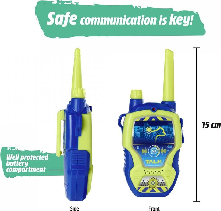Produktbild Dickie Walkie Talkie Polizei (0.10 km)
