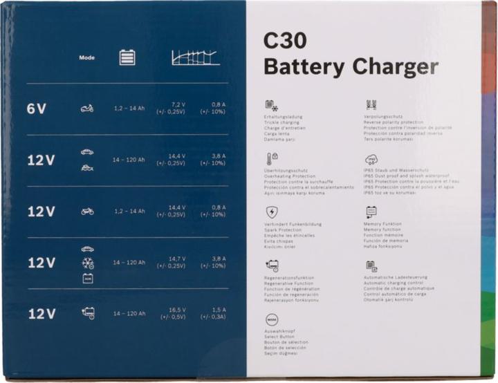 Image du produit Bosch Automotive C30 (12V, 6V, 3.80 A)