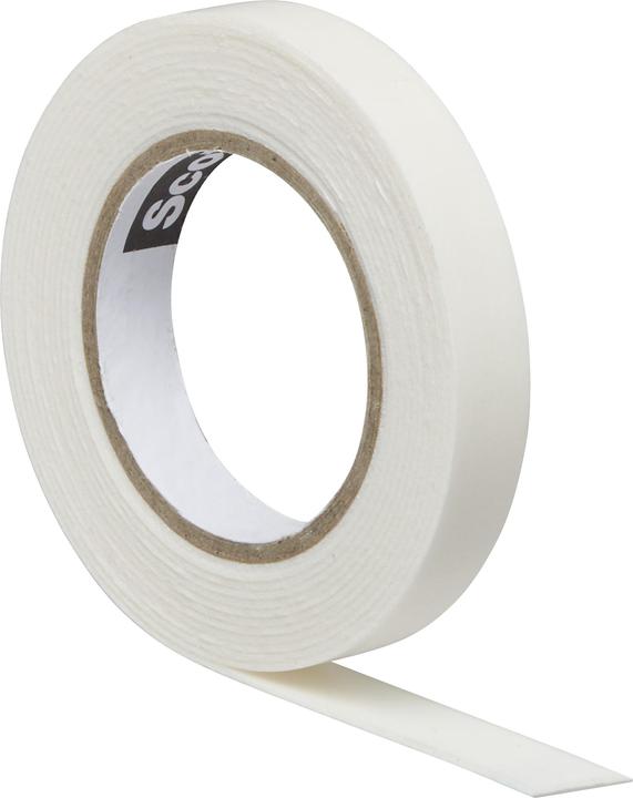 Actual product image Scotch Mounting Tape -Fix, 10 mm x 2 m, White (10 mm)