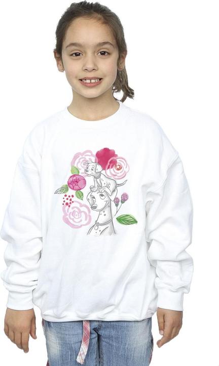 Immagine prodotto Disney 101 Dalmatians Flowers Felpa Ragazze (140, 146)