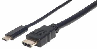 Produktbild Brackton Kabelis USB Typ-C Stecker – HDMI Stecker 4K 1,8 m (1.80 m)