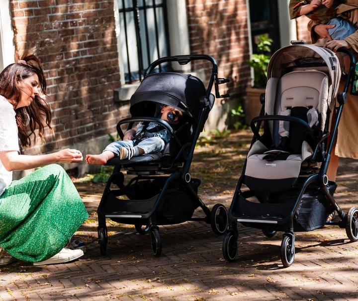 Produktbild Hamilton by yoop Kinderwagen T1 Schwarz – Premium Buggy mit MagicFold™ 360Grad drehbar