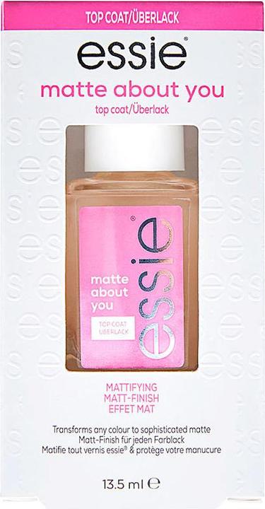 Produktbild Essie Top Coat matte about you - Matte Nagel-Überlack Transparent (Matte about you, Top Coat)