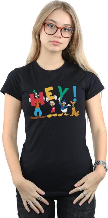 Immagine prodotto Disney Mickey Mouse Friends Hey Maglietta Donna (XL)