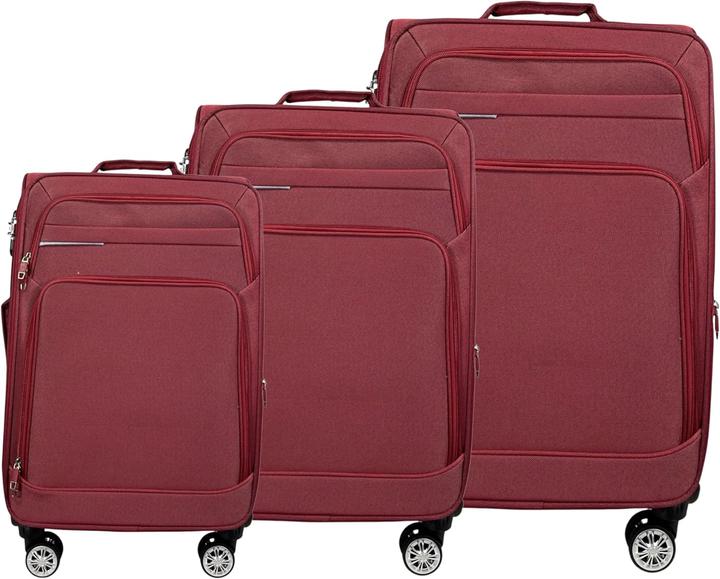 Produktbild My Travel Bag 3-teiliges Weichschalenkoffer-Set (88 l, Handgepäck (bis 50l), M (50 - 90l))