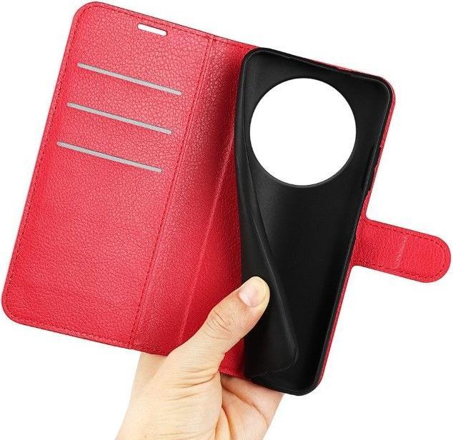 Actual product image MU Classic Litchi Leather Bookcover Series (Xiaomi Redmi A3)