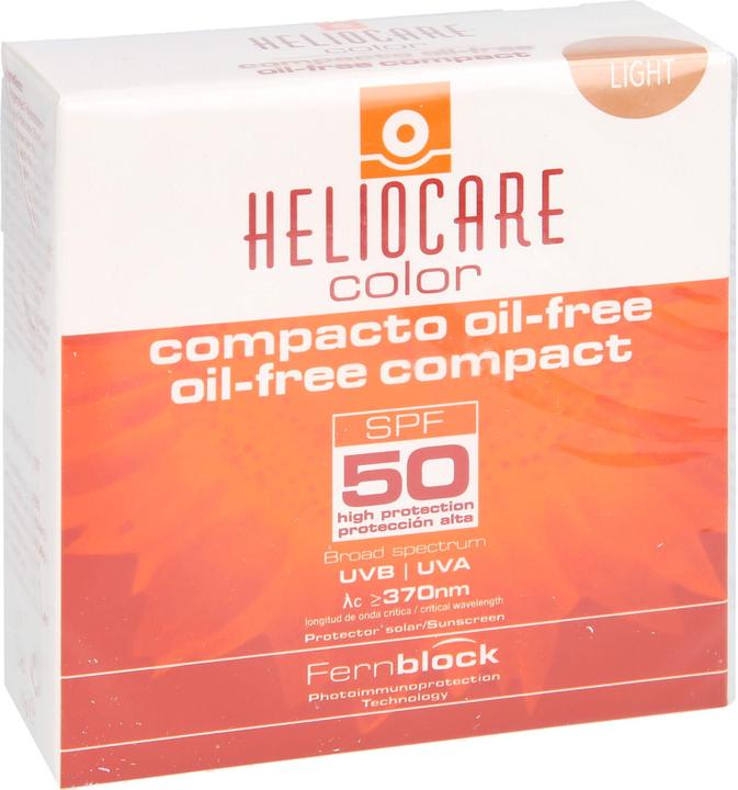 Heliocare COLOR COMPACTO OIL-FREE SPF50 #light 10 gr (Sonnencreme, SPF 50, 68 g)