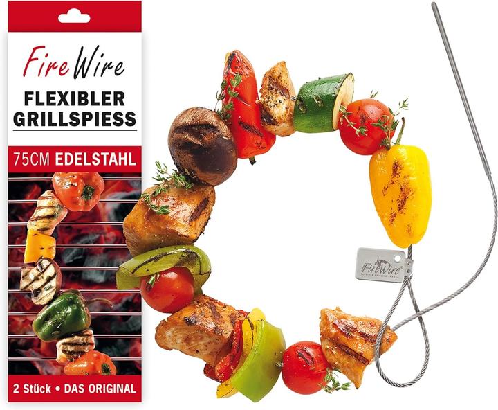 Produktbild FireWire Flexible Grillspiesse 2er Set