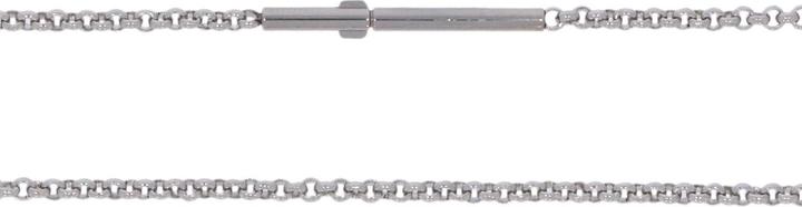 Produktbild Xen Erbskette 2 mm Edelstahl 80 cm (Edelstahl, 80 cm)
