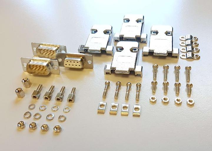 Actual product image BKL Electronic 10122000 D-SUB plug 180 ° Number of poles (num): 9 Soldering 1 set