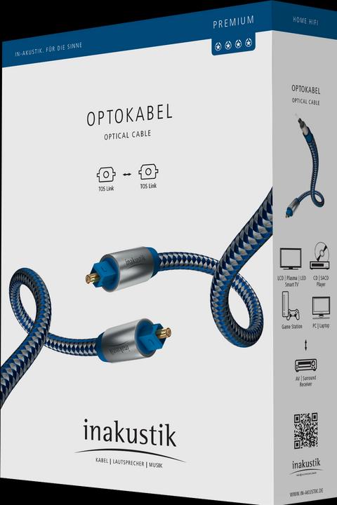 Produktbild Inakustik Premium Optical Audio-Kabel (3 m, Optisch)