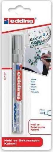 Produktbild Edding 750 Glanzlack-Marker (Silber, 4 mm, 1 x)