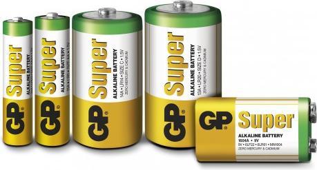 Image du produit GP Batteries Super (2 pcs, D, 1300 mAh)