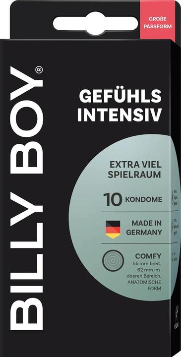 Produktbild Billyboy BILLY BOY Kondome Much Feeling 10er Pack 56mm - 10er Pack (10 Stk.)