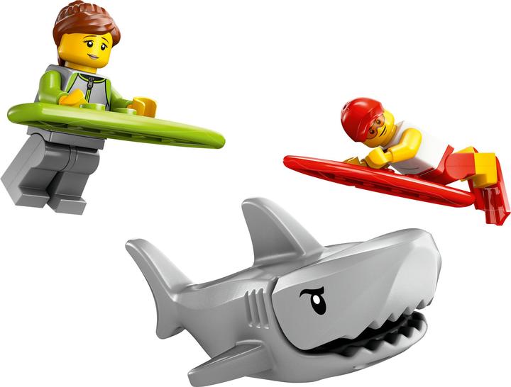 Produktbild LEGO Einsatzfahrzeug der Rettungsschwimmer (60453, LEGO City)