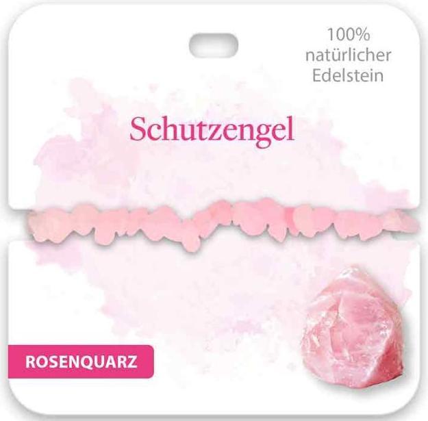 BB Klostermannn Armband Rosenquarz Schutzengel (Rosenquarz)