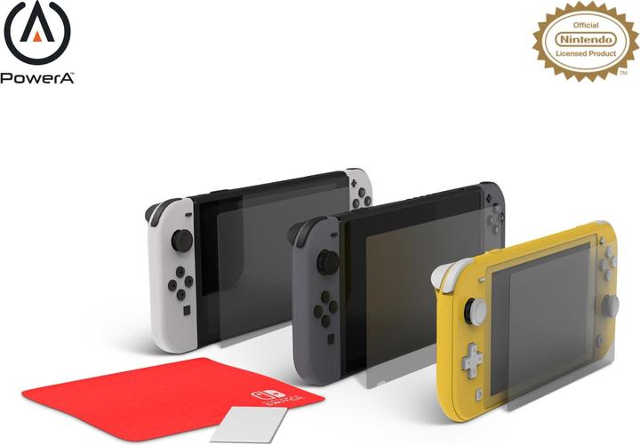 Image du produit PowerA Protecteur d'écran antireflet (Switch, Switch OLED, Switch Lite)