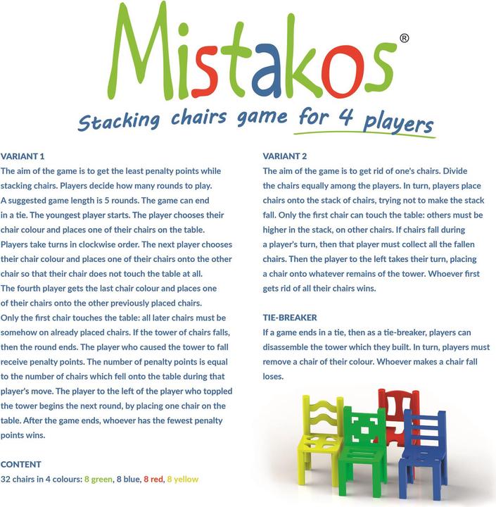 Actual product image Trefl Mistakos (German)