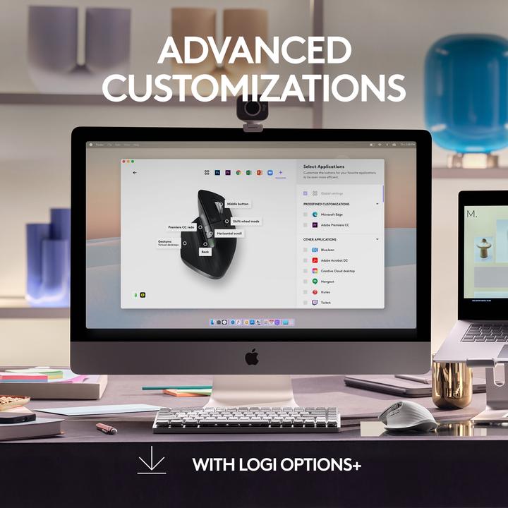 Produktbild Logitech MX Master 3S for Mac (Kabellos)
