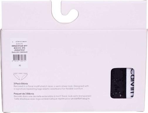 Image du produit Calvin Klein Slips de bikini pour femmes en pack de 3 (XS)