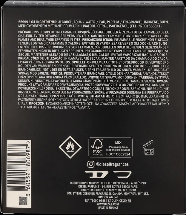 Actual product image Diesel Only the Brave (Eau de toilette, 200 ml)