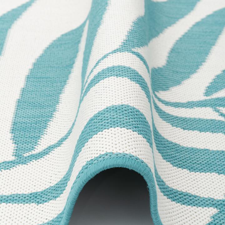 Actual product image Pergamon In- und Outdoor Teppich Beidseitig Cape Cod Blätter (133 x 190 cm)