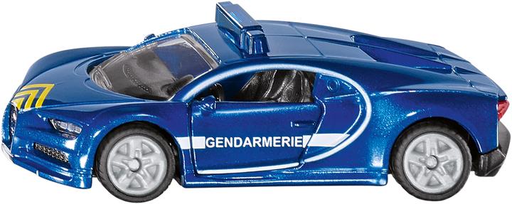 Actual product image Siku Bugatti Chiron Gendarmerie