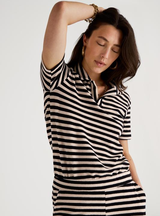 Produktbild Calida Lounge Stripe Polo-Shirt (L)