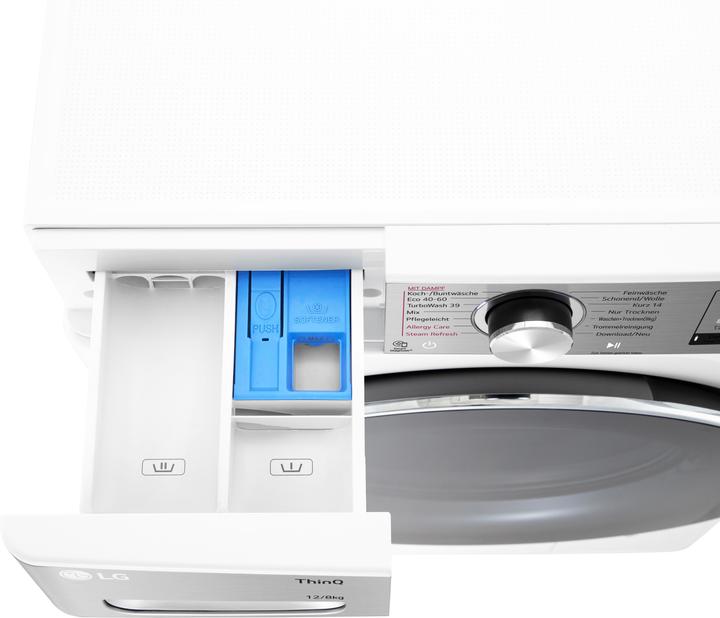 Image du produit LG Lave-linge séchant V9WD128H2, gauche