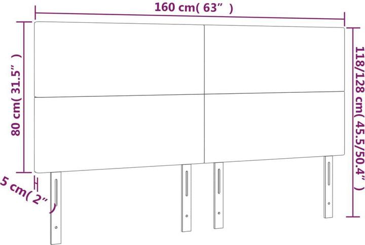 Immagine prodotto VidaXL Cain (160 x 5 x 128 cm)