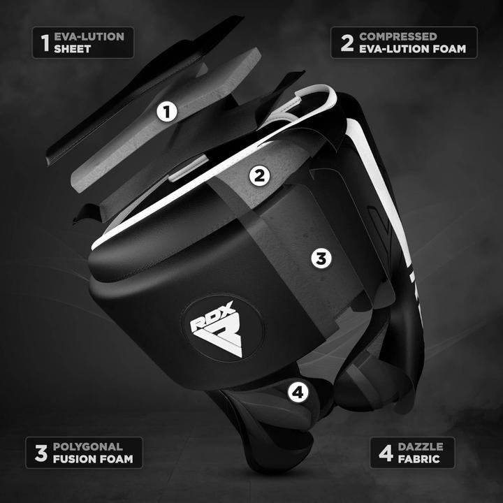 Image du produit Rdx F6 KARA Casque De Boxe (XL)