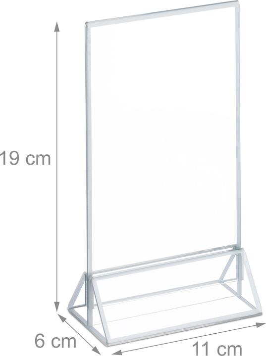 Actual product image Relaxdays 6x Table stand