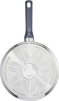 Actual product image Tefal G7133214 Pan Sauteuse Pan Round (24 cm, Pan set + pot set, Stainless steel)