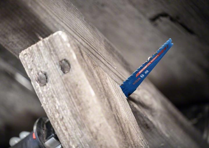 Productafbeelding Bosch Professional Zubehör Expert Hout met Metaal Slopen S 1267 XHM reciprozaagblad, 10 stuks