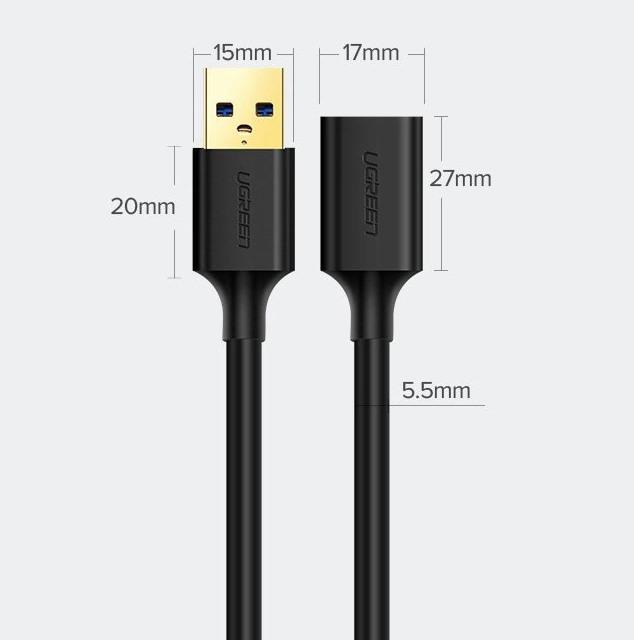Immagine prodotto Ugreen USB A — USB A (1.50 m, USB 3.0)