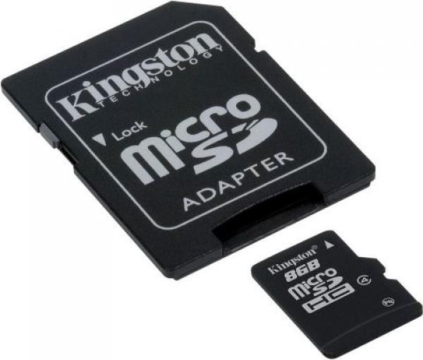 Immagine prodotto Kingston microSDHC Classe 4 (8 GB, SDHC)