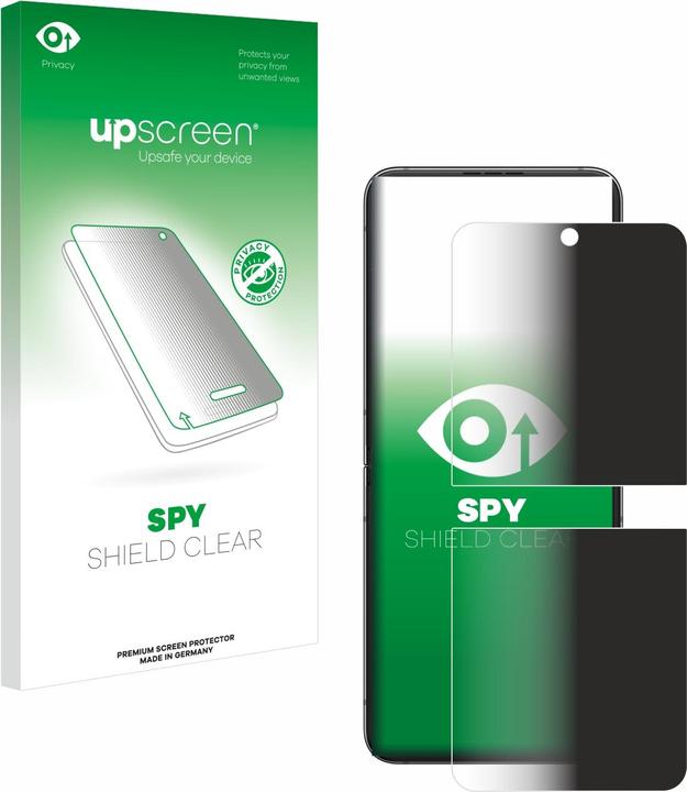 Actual product image upscreen Spy Shield Privacy Protector (1 Piece, Samsung Galaxy Z Flip 5G)