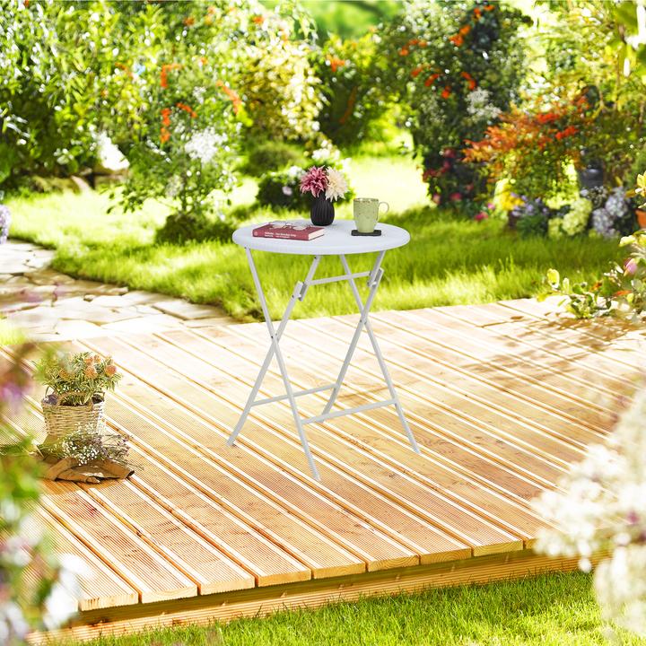 Actual product image Relaxdays garden table (60 cm)