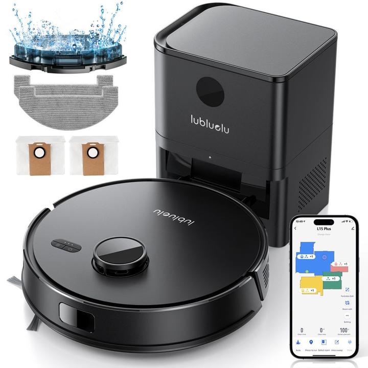 Immagine prodotto Lubluelu Vacuum cleaner L15 Plus robot vacuum cleaner with self-empty station (Aspirazione robotica)