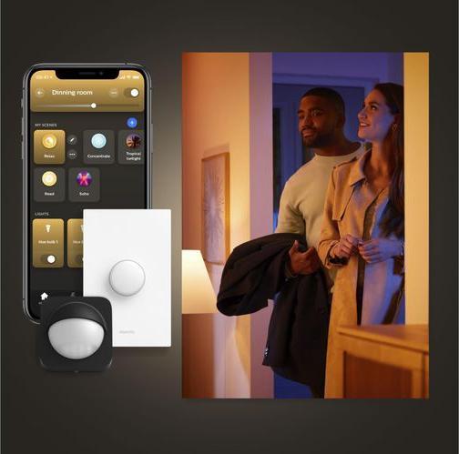 Produktbild Philips Hue White & Color Ambiance Lightguide Triangle (E27, 6.80 W, 500 lm, 1 x, G)