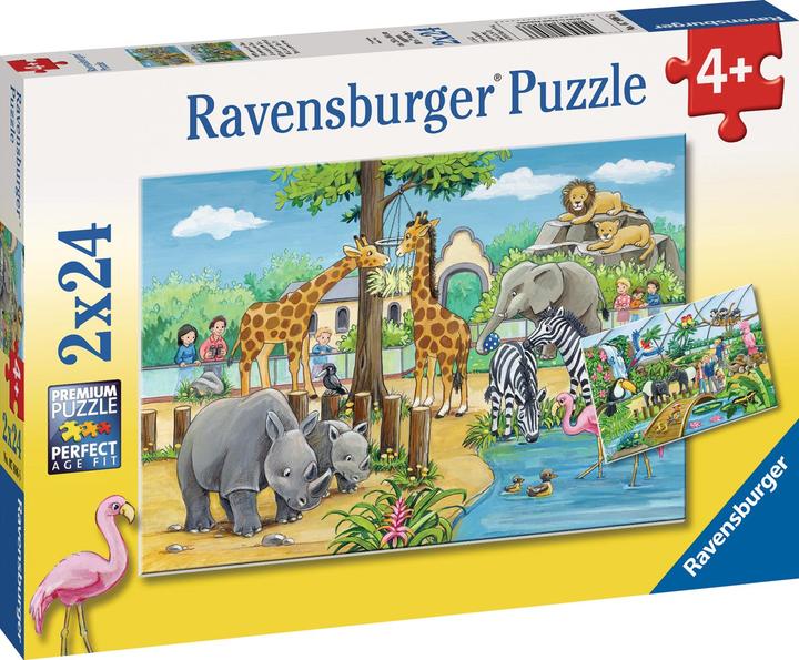 Image du produit Ravensburger Bienvenue au zoo (24 pièces)