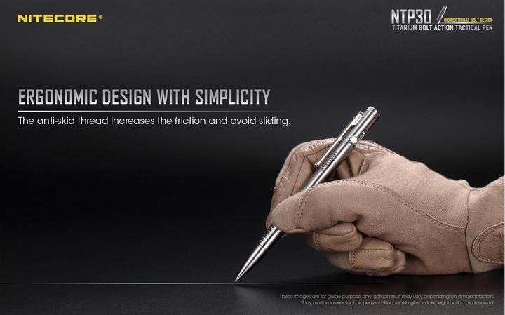 Produktbild Nitecore Titan Pen NTP30 (Silber, 1 x)
