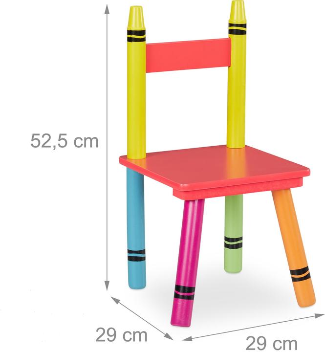 Actual product image Relaxdays Children's seating group (Kids table)