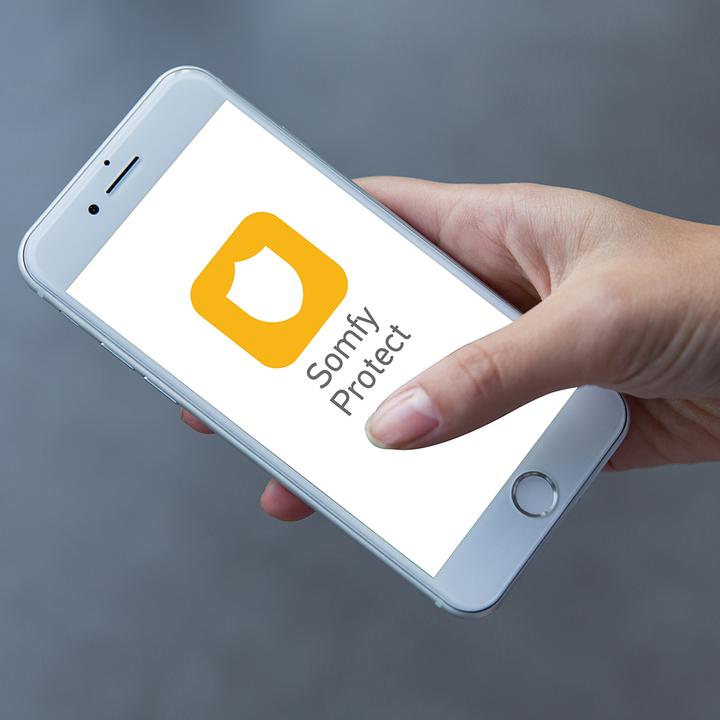Actual product image somfy ONE+ alarm centre