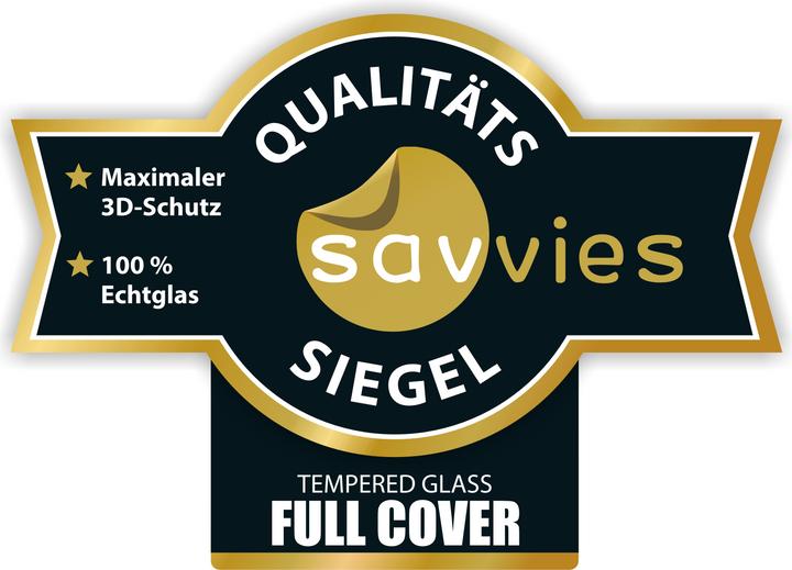 Actual product image Savvies Full-screen armoured glass screen protector (1 Piece, Samsung Galaxy A20)