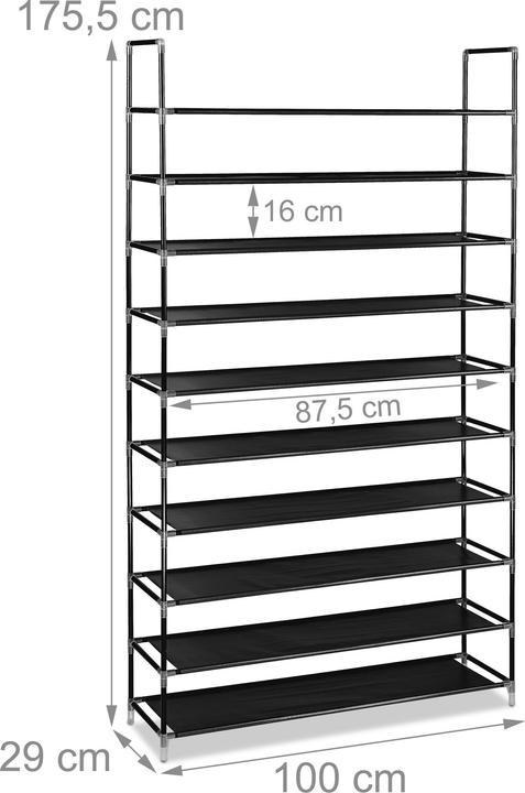 Actual product image Relaxdays Baylee (100 x 29 x 175.5 cm)