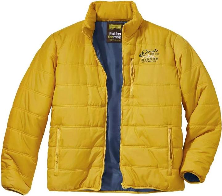Atlas For Men Wattierte Jacke Outdoor mit vielen Taschen (XXL)